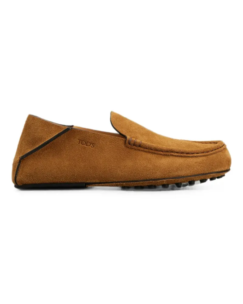 TOD'S Loafer aus Wildleder - Braun Braun