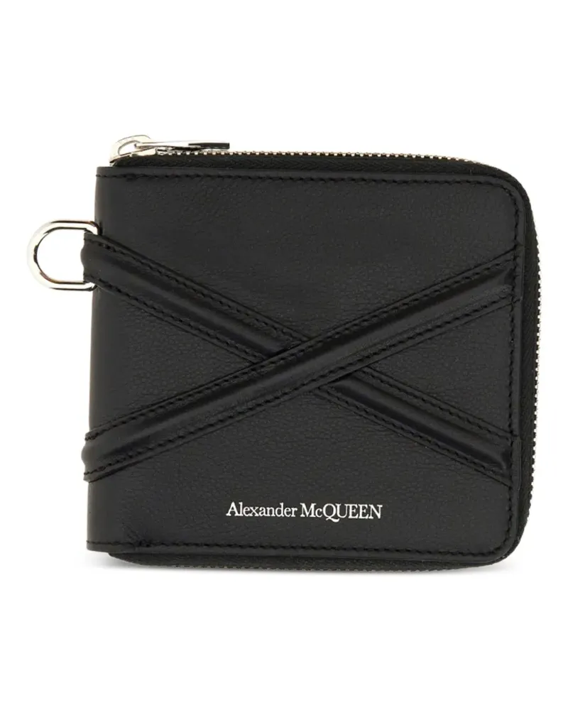 Alexander McQueen Harness wallet - Schwarz Schwarz