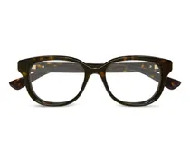 Brille mit rundem Gestell - Braun