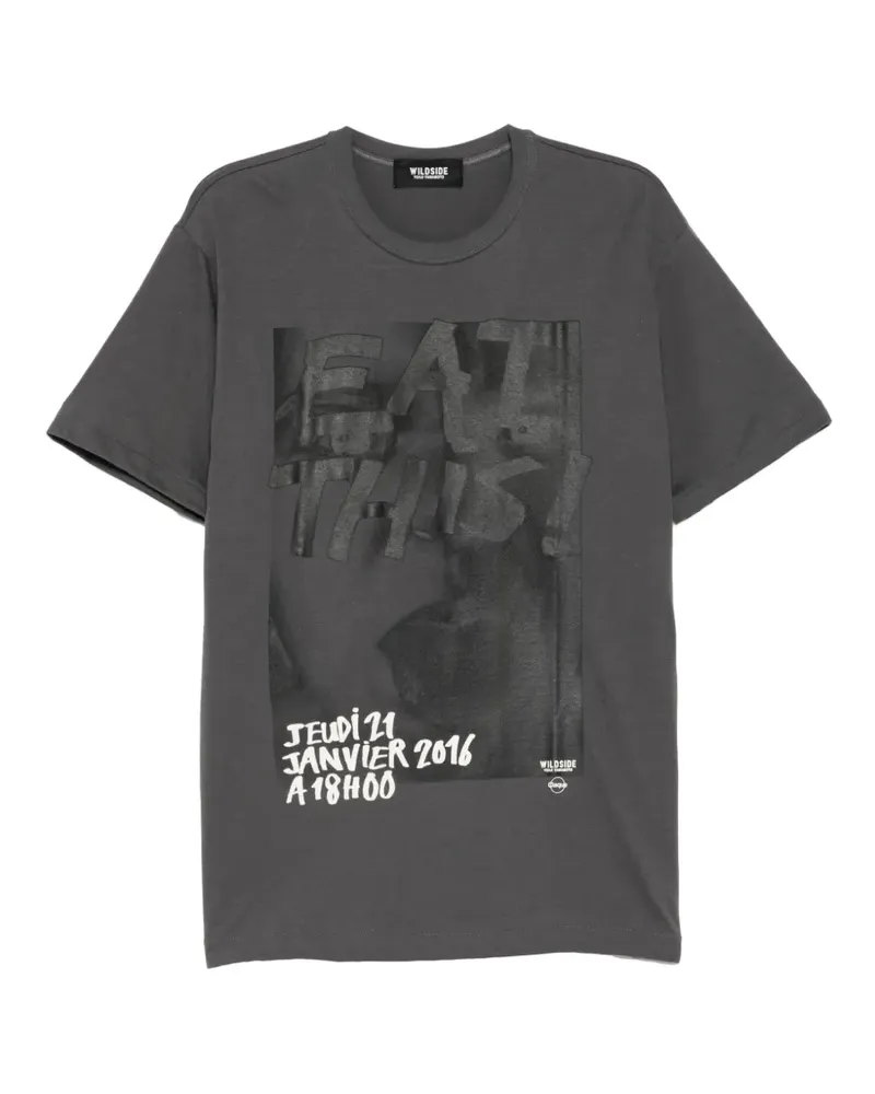 Yohji Yamamoto Invitation T-shirt - Grau Grau