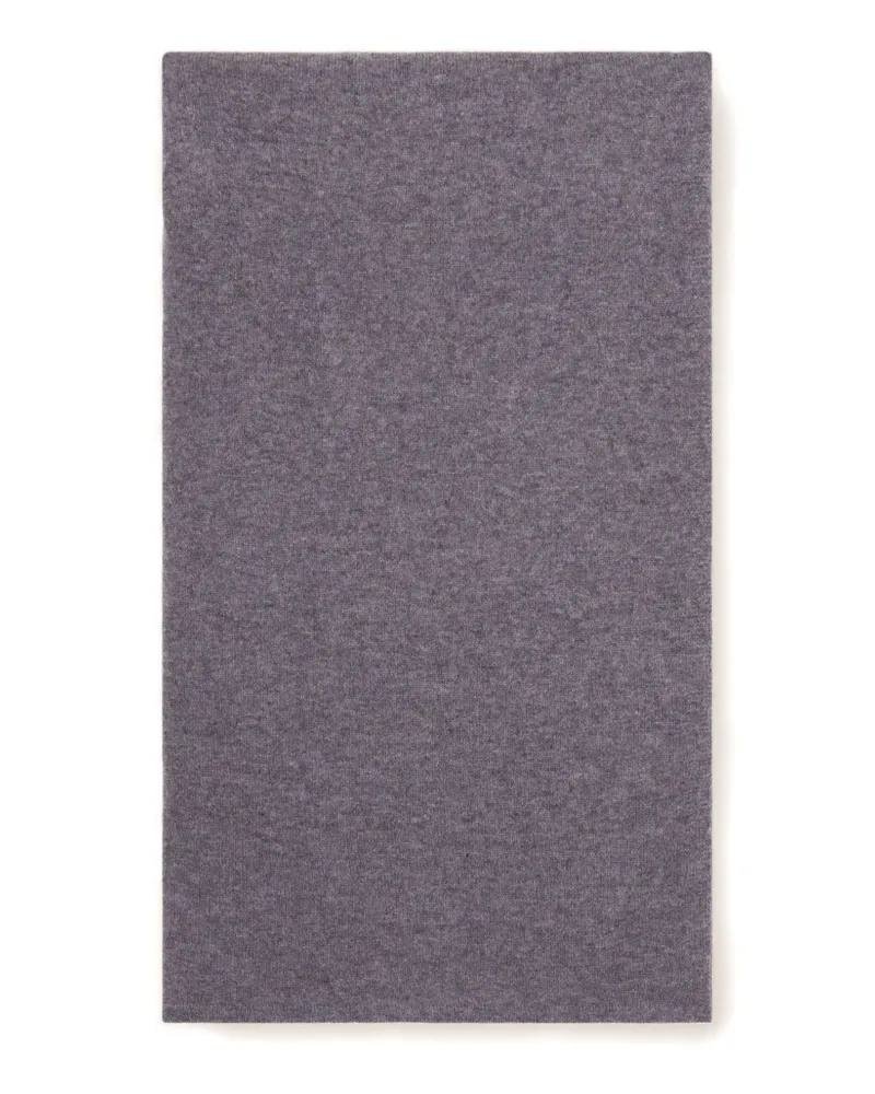 Fedeli cashmere knitted scarf - Grau Grau