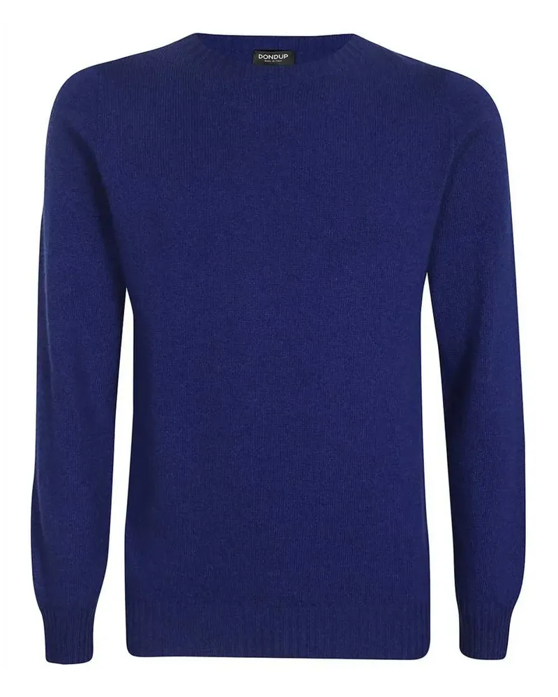 Dondup Klassischer Kaschmirpullover - Blau Blau