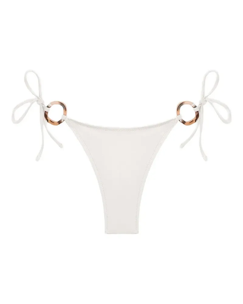 TROPIC of C ring-detail bikini bottom - Weiß Weiß