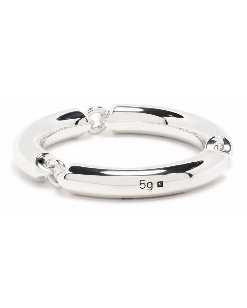Le Gramme Polierter 5g Ring - Silber Silber