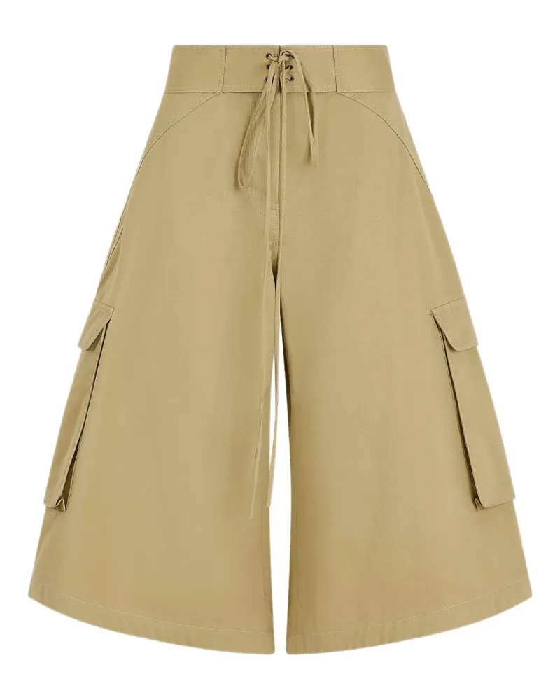 Rosie Assoulin Cargo-Shorts mit Schnürung - Nude Nude