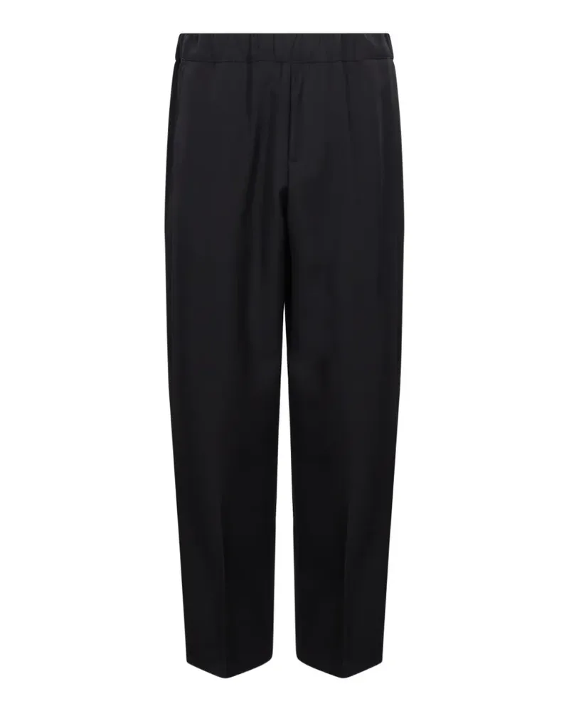 Costumein Gerade Hose mit Bügelfalten - Schwarz Schwarz