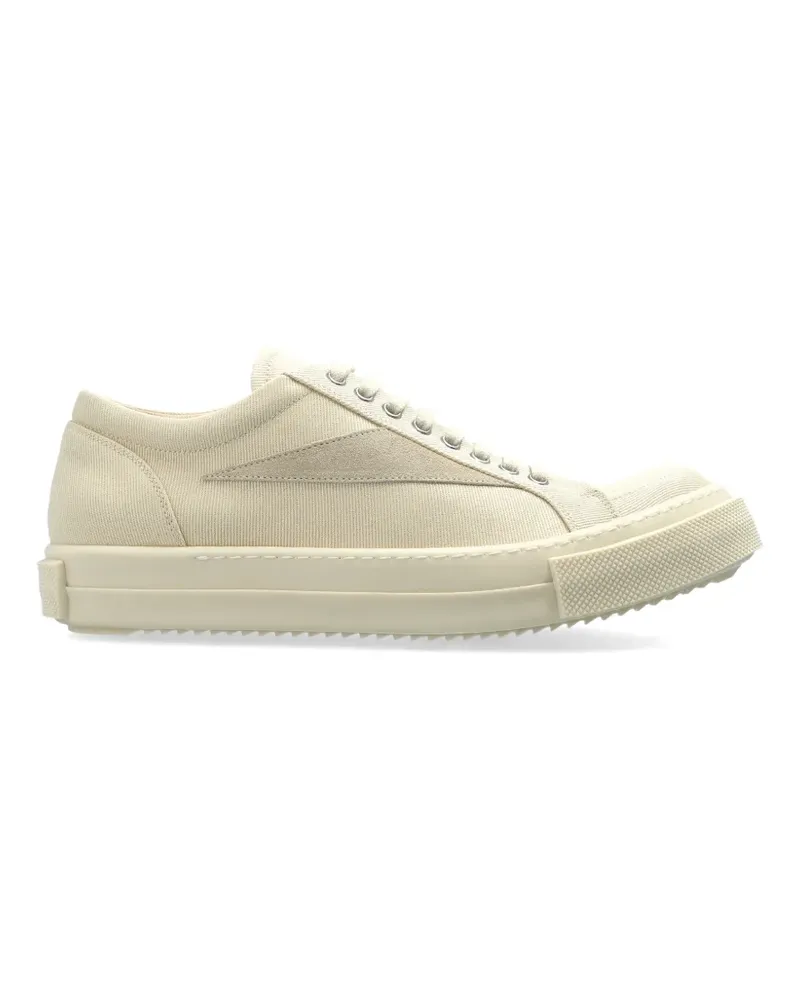 DRKSHDW by Rick Owens lace-up panelled sneakers - Nude Nude