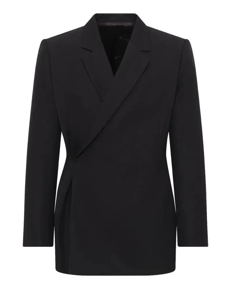 Egonlab Egonic double-breasted jacket - Schwarz Schwarz