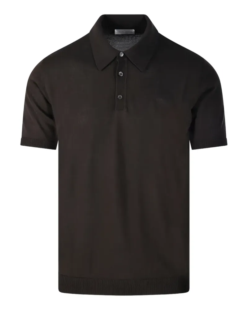 Roberto Collina regular-fit polo shirt - Braun Braun