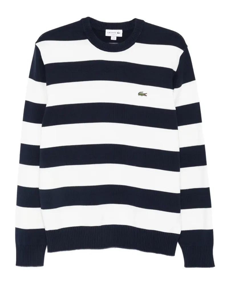 Lacoste Marine Pullover mit rundem Ausschnitt - Blau Blau