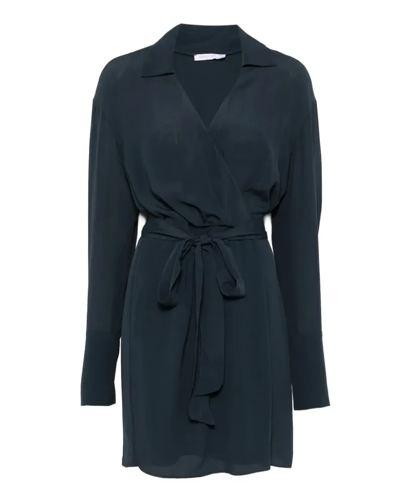 Patrizia Pepe Wickelkleid mit Schnürung - Blau Blau