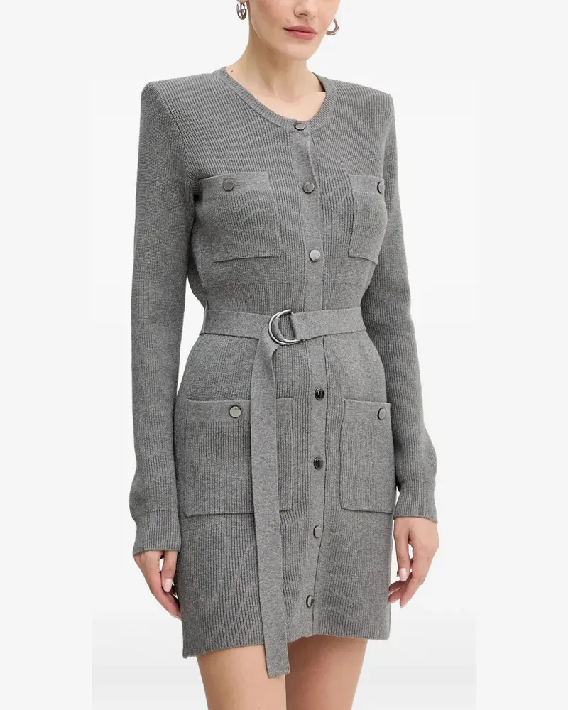 Liu Jo Minikleid mit Gürtel - Grau Grau