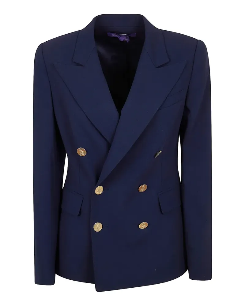 Ralph Lauren Doppelreihiger Blazer - Blau Blau