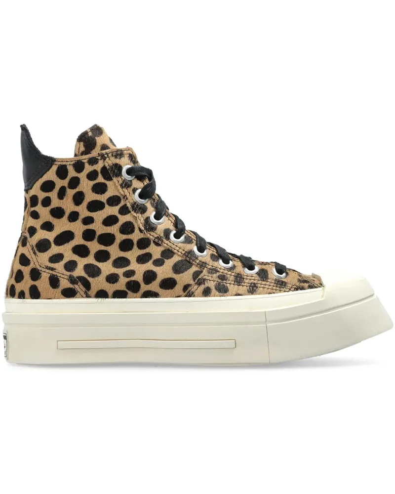 Converse Chuck 70 High-Top-Sneakers mit Leopardenmuster - Braun Braun