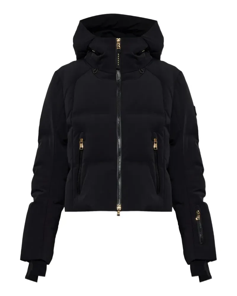 Bogner Dea hooded quilted ski jacket - Schwarz Schwarz