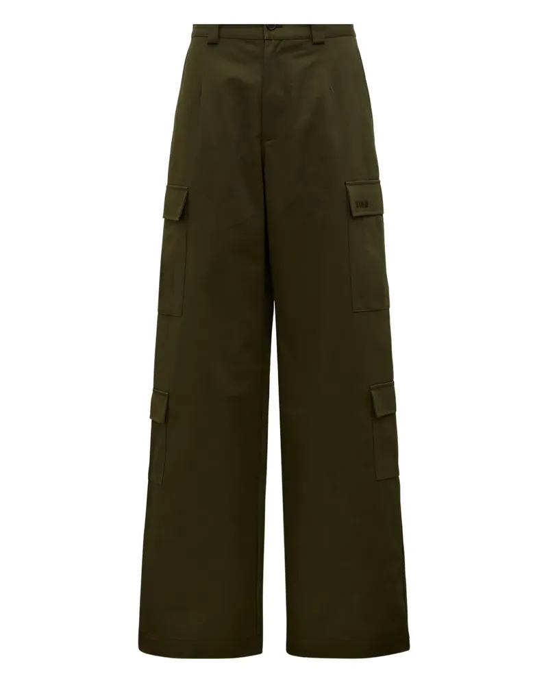 MSGM Hose mit aufgesetzter Tasche - Grün Grün