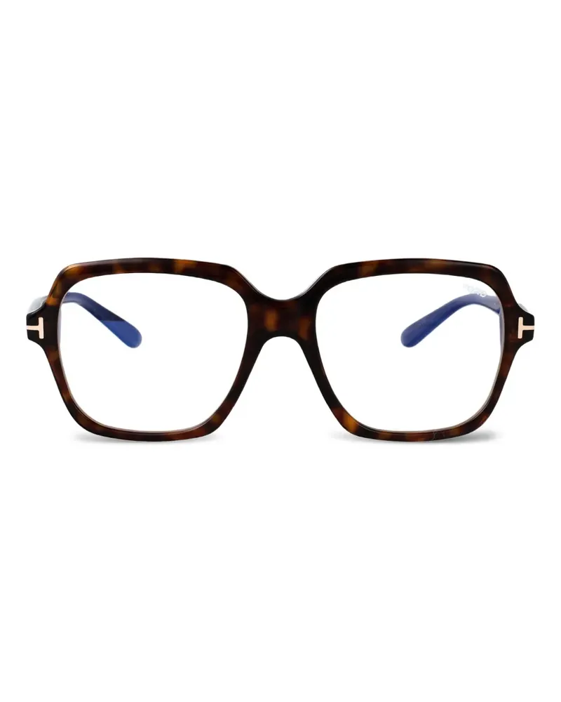 Tom Ford Brille in Schildpattoptik - Braun Braun