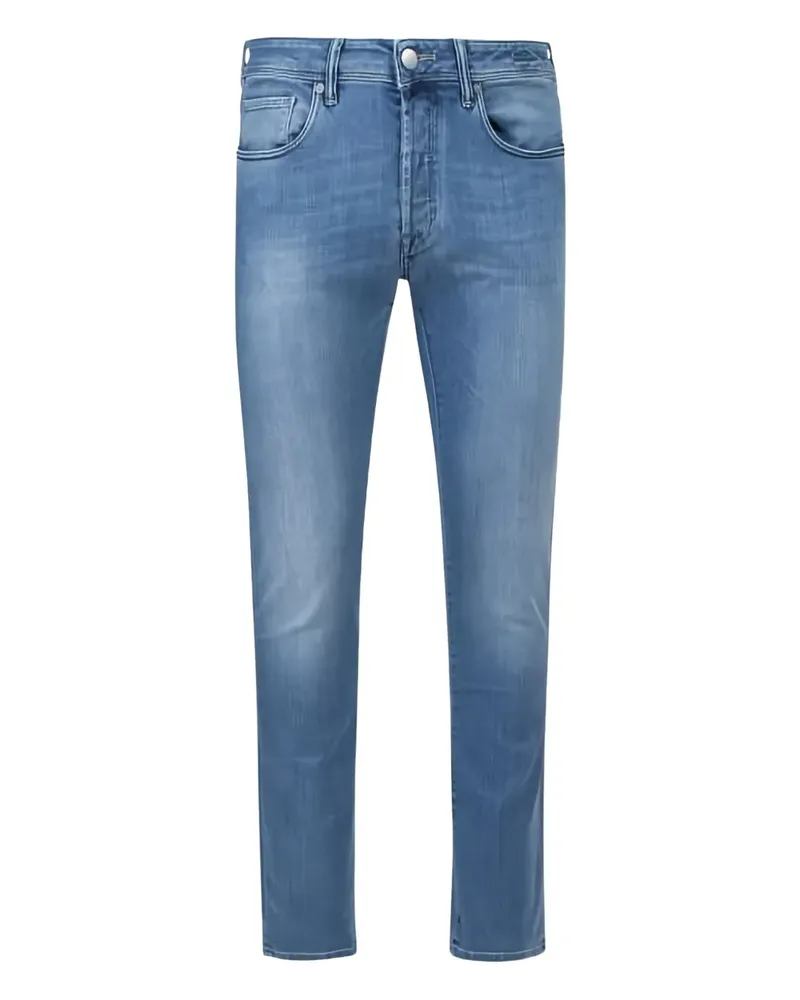 Incotex Geknöpfte Jeans - Blau Blau