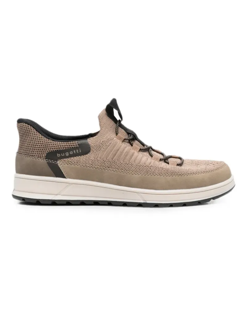 Bugatti Sneakers in Mesh-Optik - Nude Nude