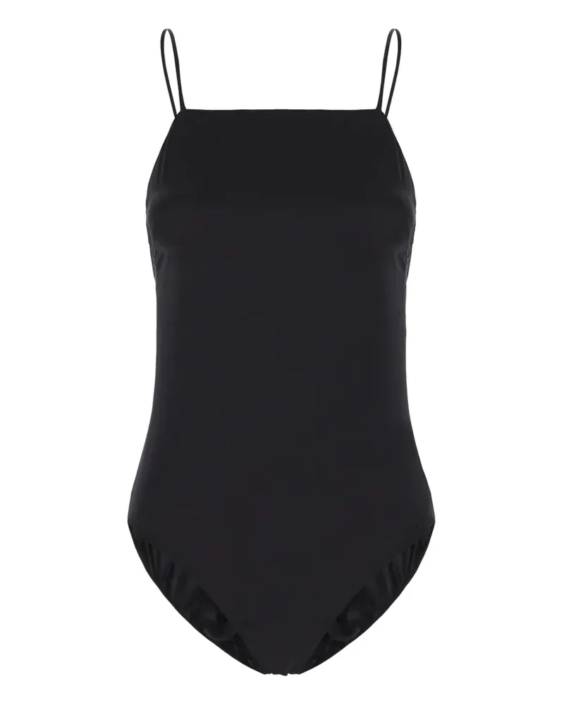 Max Mara Body aus Seide - Schwarz Schwarz