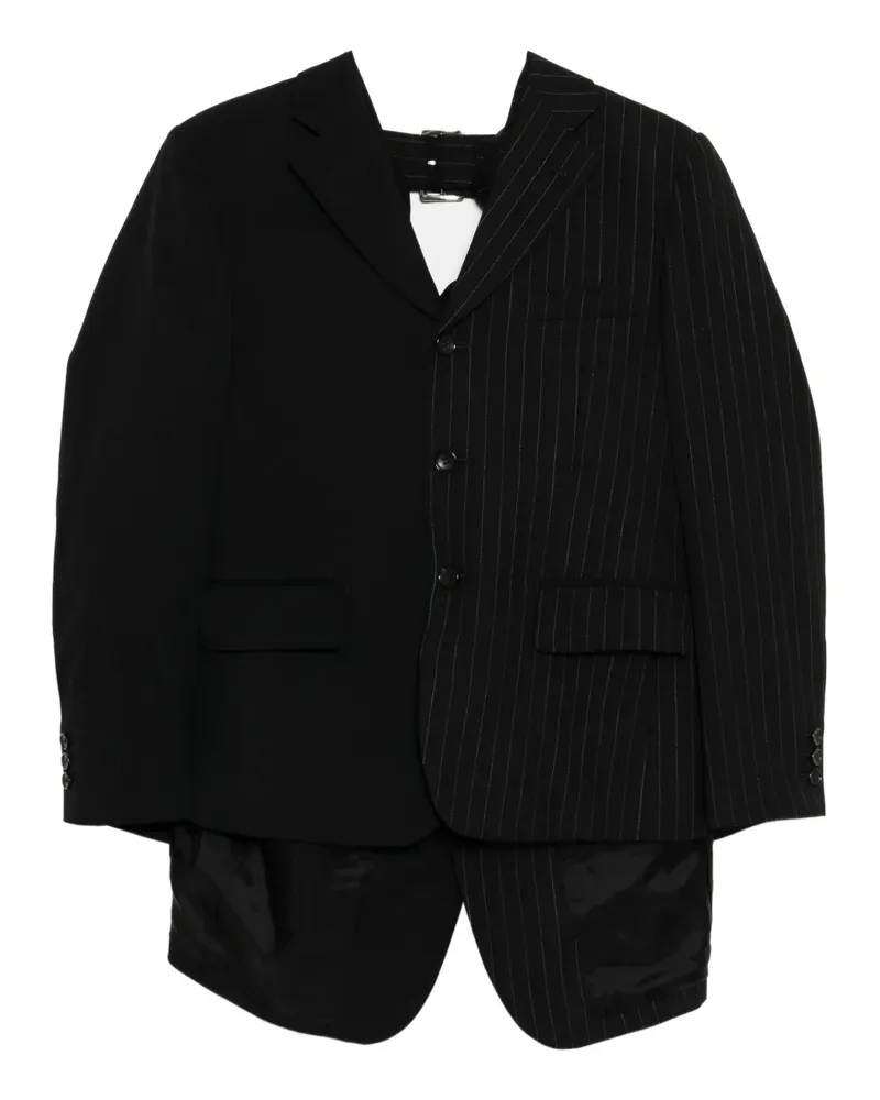 Comme des Garçons Asymmetrischer Sakko - Schwarz Schwarz
