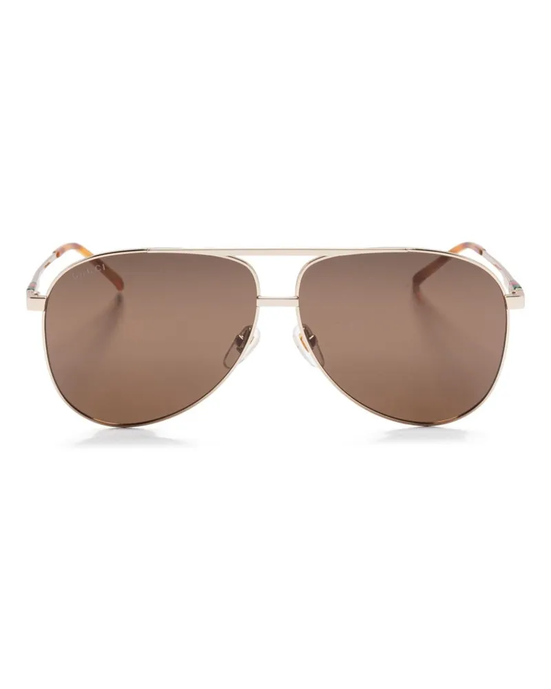 Gucci Getönte Pilotenbrille - Nude Nude