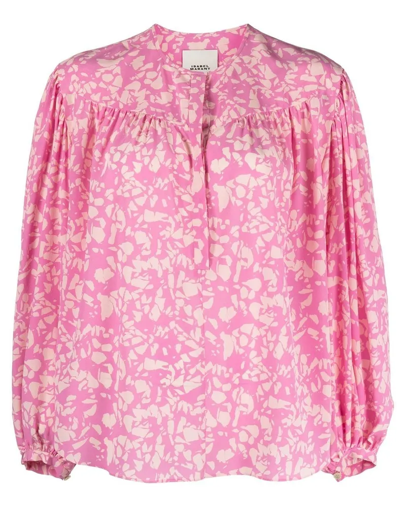 Isabel Marant Langärmelige Bluse Rosa