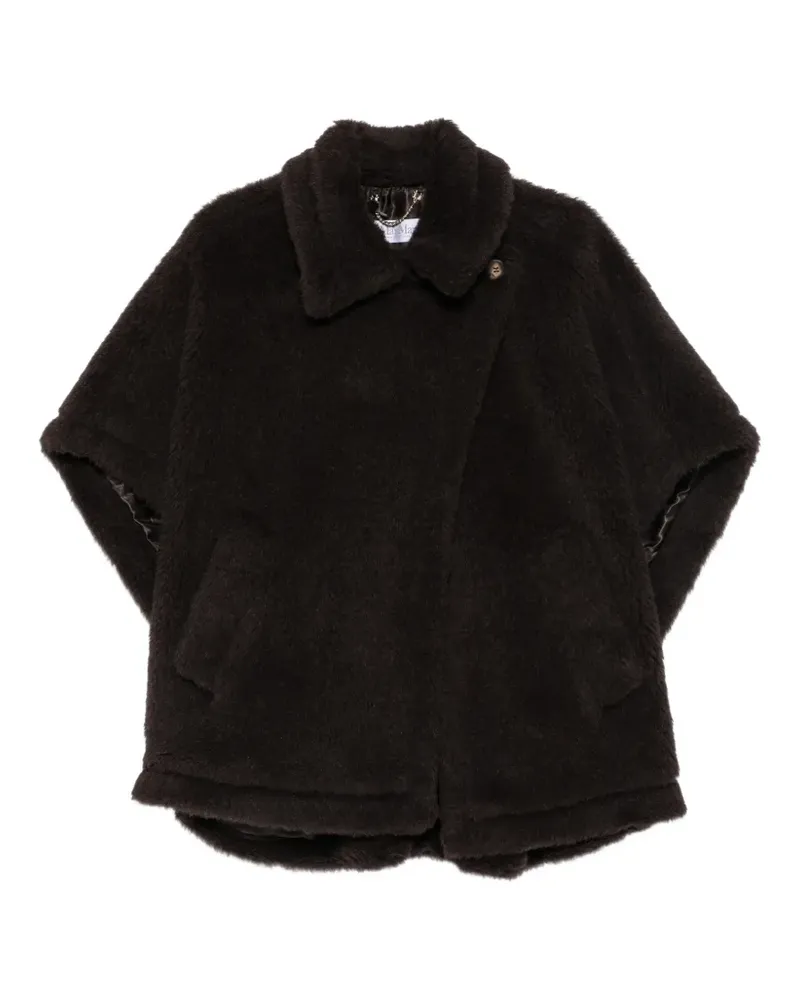 Max Mara Tebe Teddy cape - Braun Braun