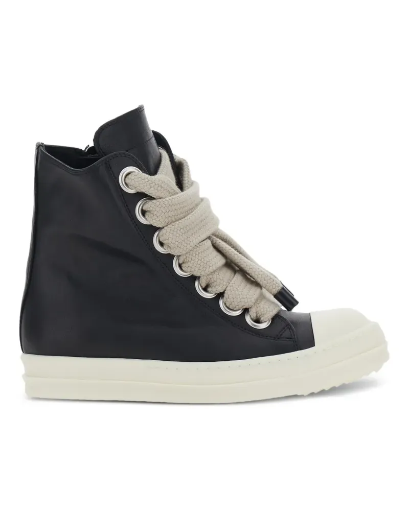 Rick Owens eyelet lace-up sneakers - Schwarz Schwarz