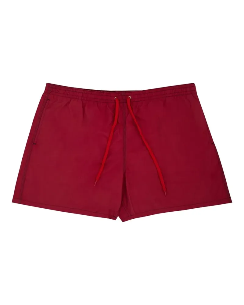 Malo Badehose mit Kordelzug an der Seite - Rot Rot
