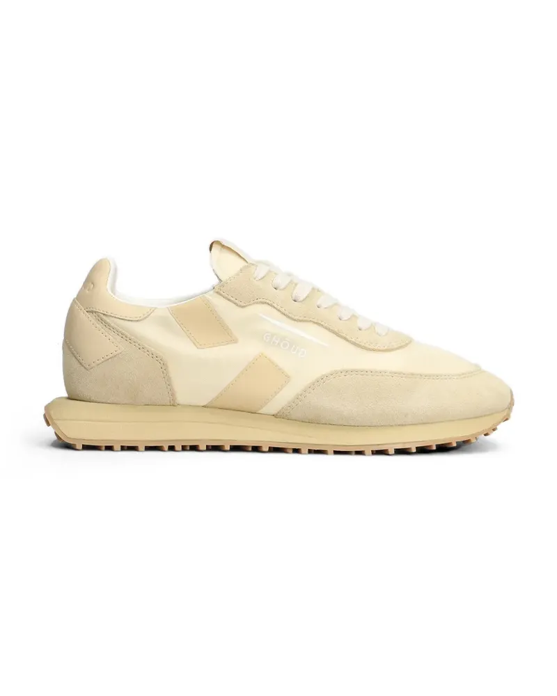 GHŌUD Rush Monoblock panelled sneakers - Nude Nude