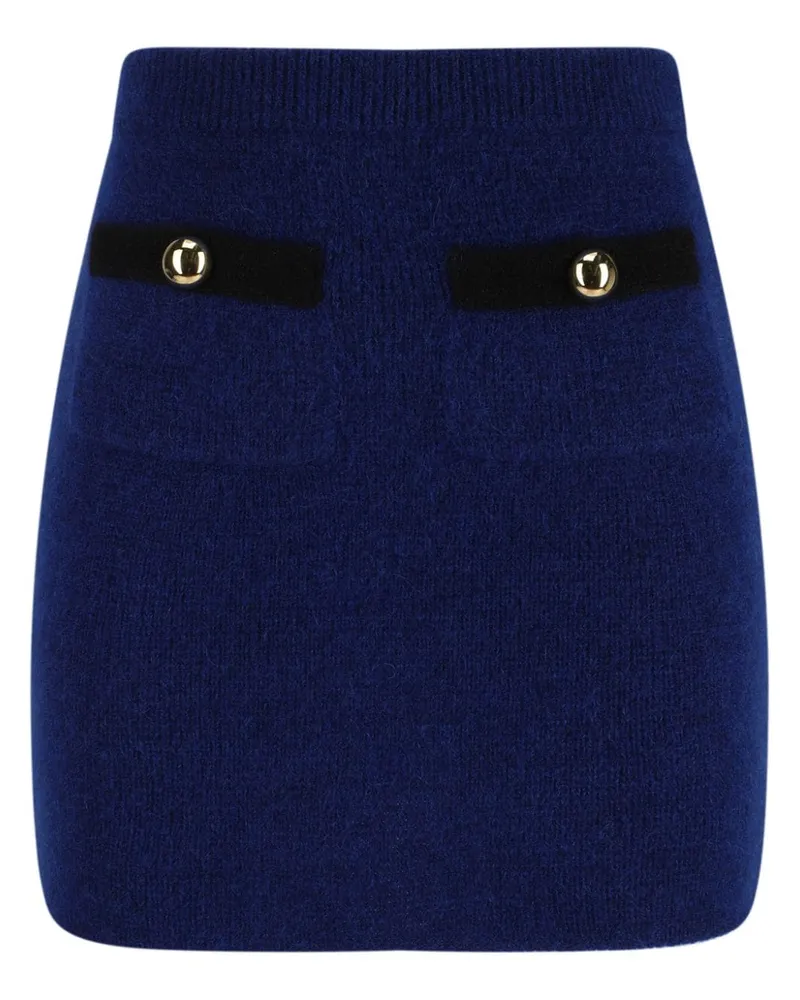 Alessandra Rich Minigonna Minirock - Blau Blau