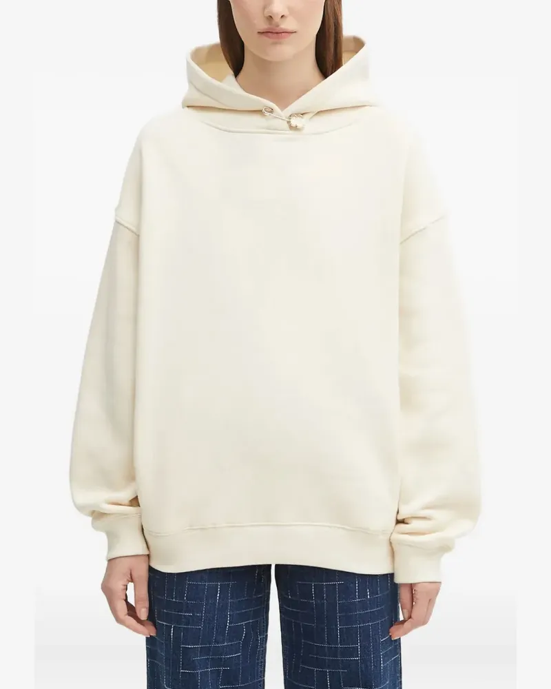 Kenzo Hoodie mit Sicherheitsnadel - Weiß Weiß