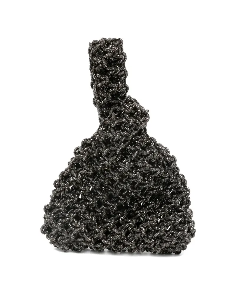 HIBOURAMA Kleiner Niky Tote Bag - Schwarz Schwarz