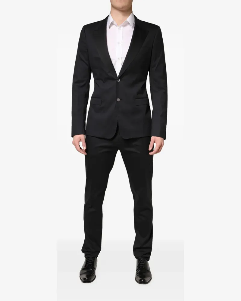 Dolce & Gabbana single-breasted suit - Schwarz Schwarz