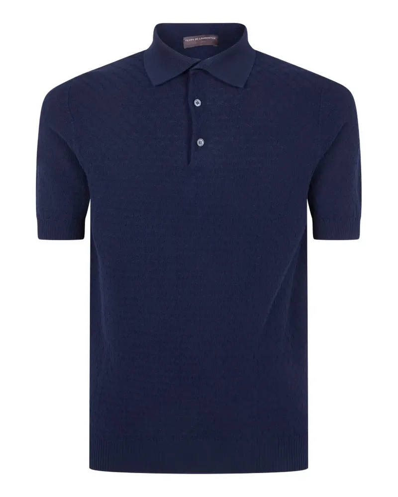 Filippo de Laurentiis short-sleeve polo shirt - Blau Blau