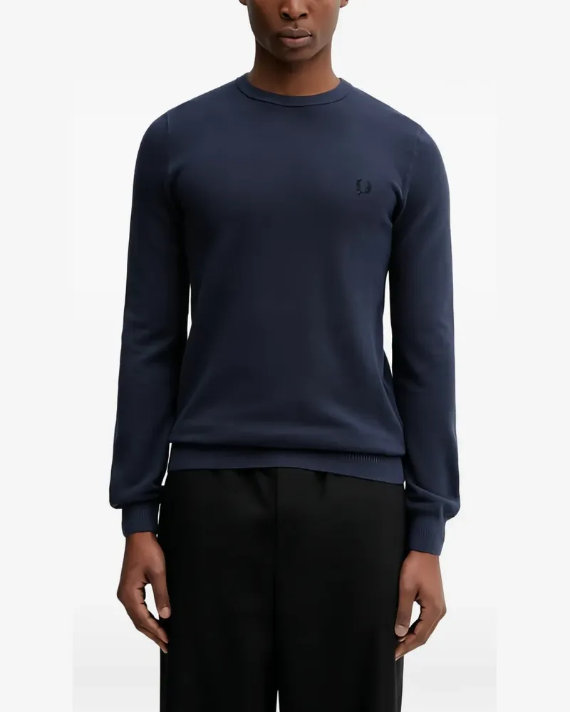Fred Perry crew-neck sweater - Blau Blau