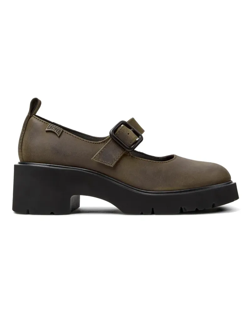Camper Milah leather loafers - Grün Grün