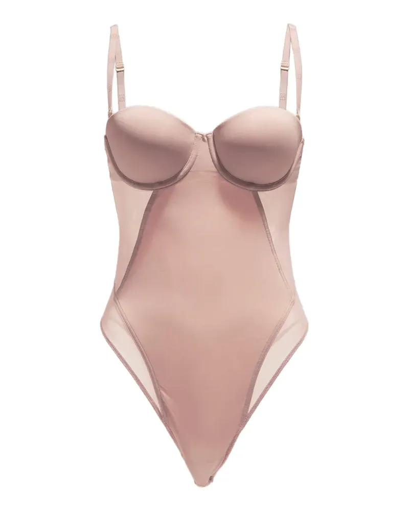 Wolford Bügelbody mit Corsagenähten - Nude Nude
