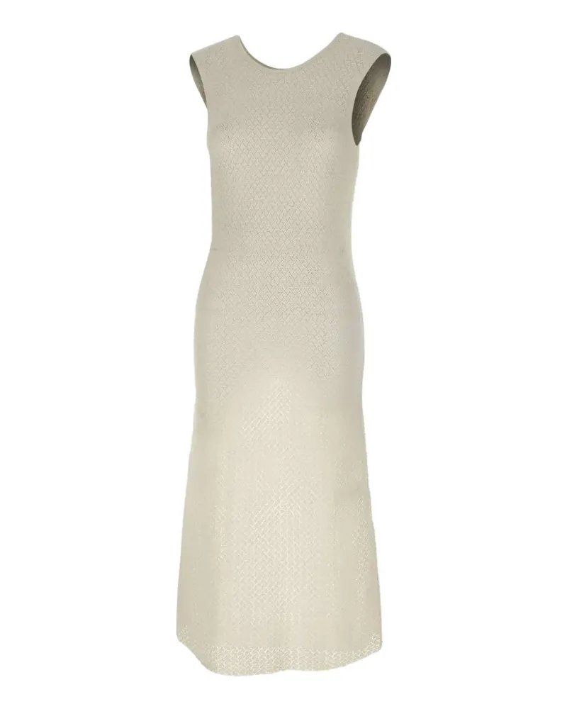 The Garment Tanzania Back openwork-knit dress - Nude Nude