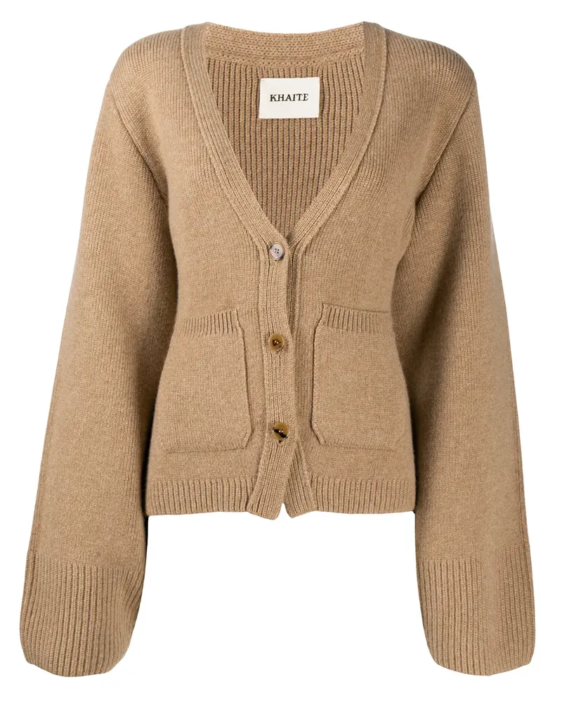 KHAITE Cardigan im Oversized-Look - Braun Braun