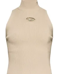 Diesel Geripptes Strickoberteil Nude