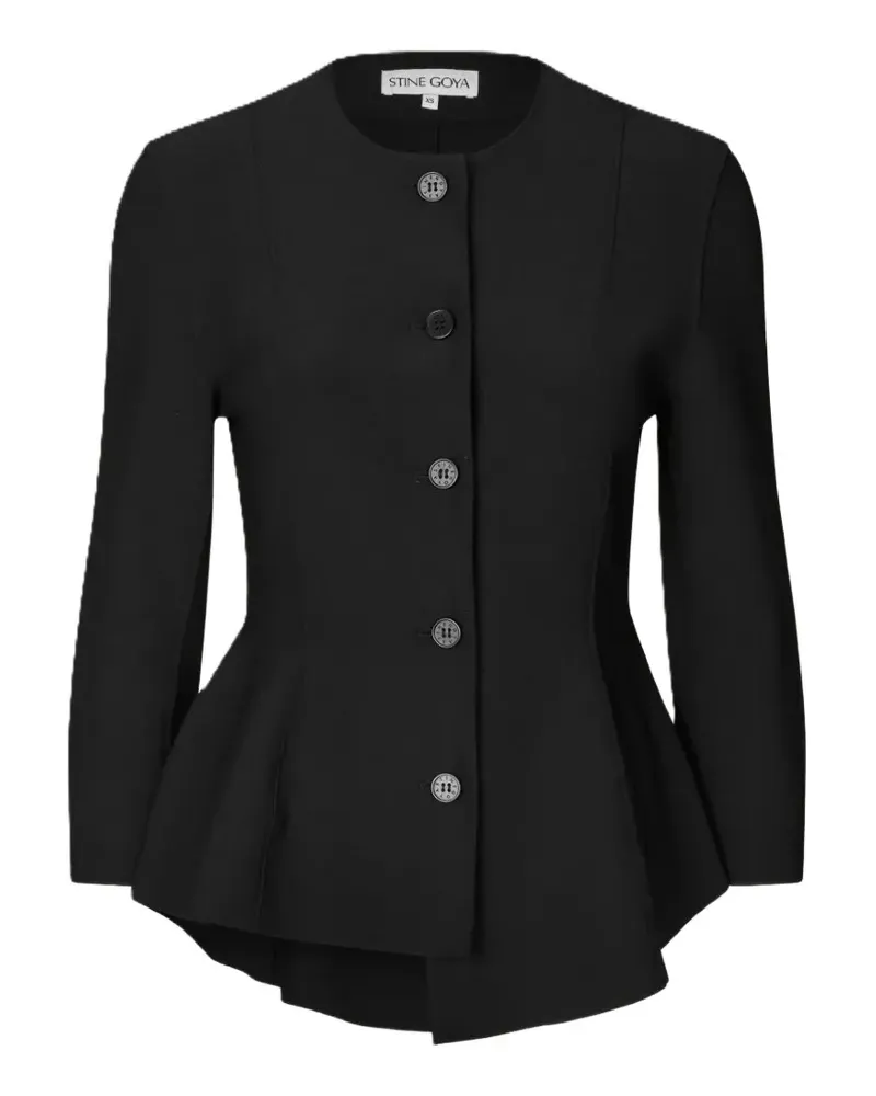 Stine Goya Einreihige Jacke - Schwarz Schwarz