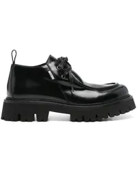 Moschino Derby-Schuhe aus Leder Schwarz