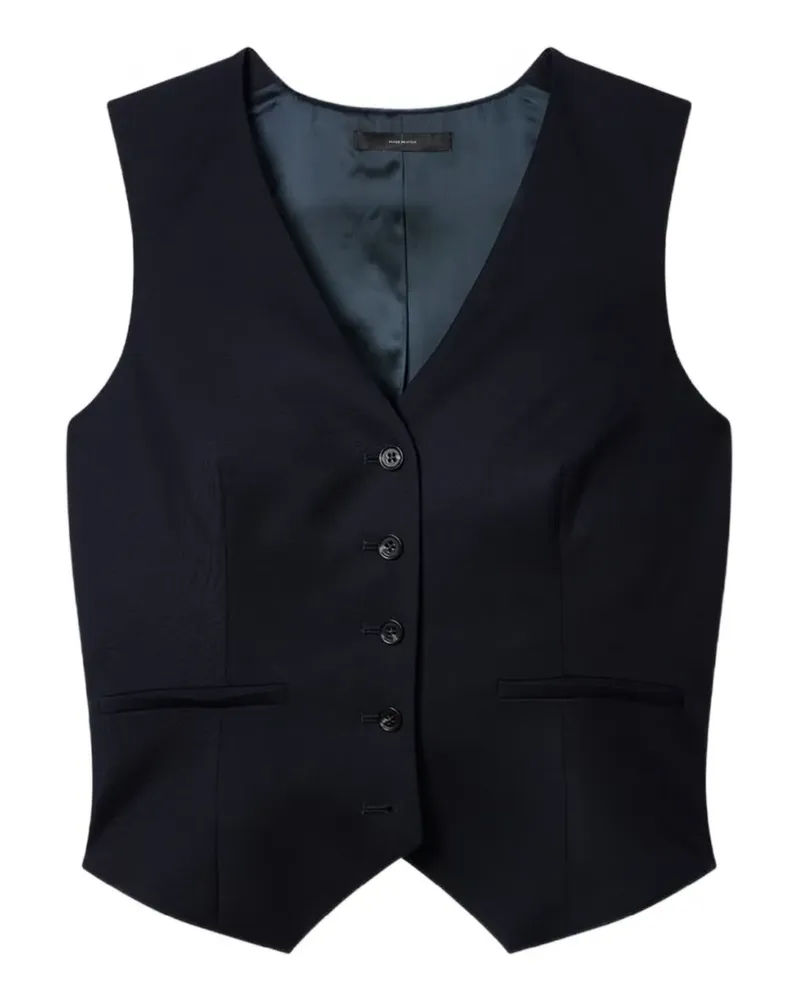 Paul Smith Weste mit Knöpfen - Blau Blau