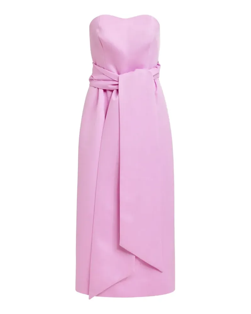 Essentiel Juror sleeveless belted midi dress - Rosa Rosa
