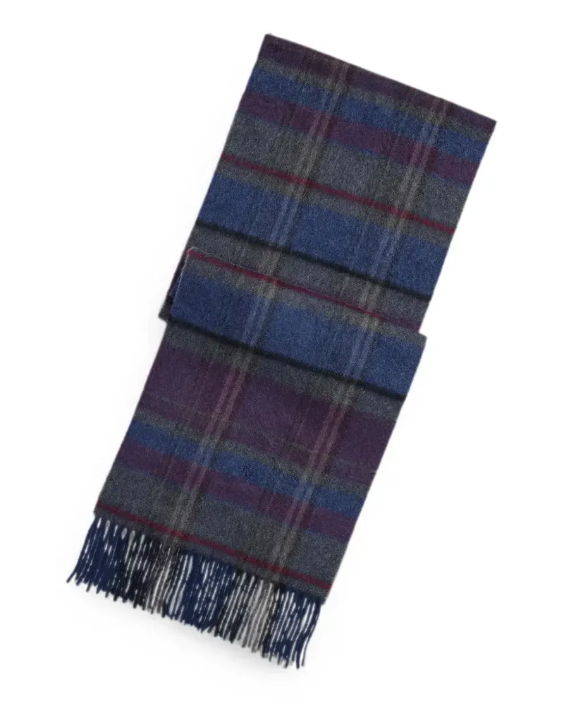 Ralph Lauren Karierter Schal - Grau Grau
