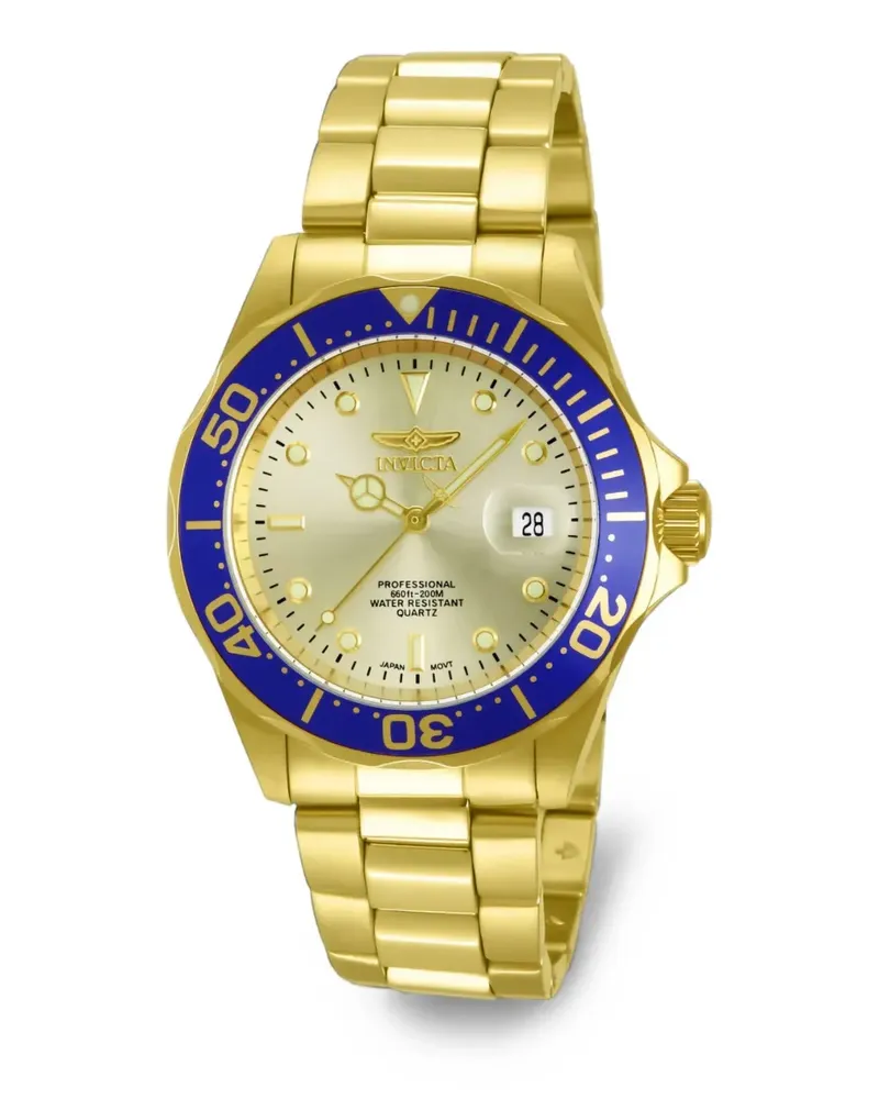 Invicta Pro Diver Armbanduhr 40mm - Gold Gold
