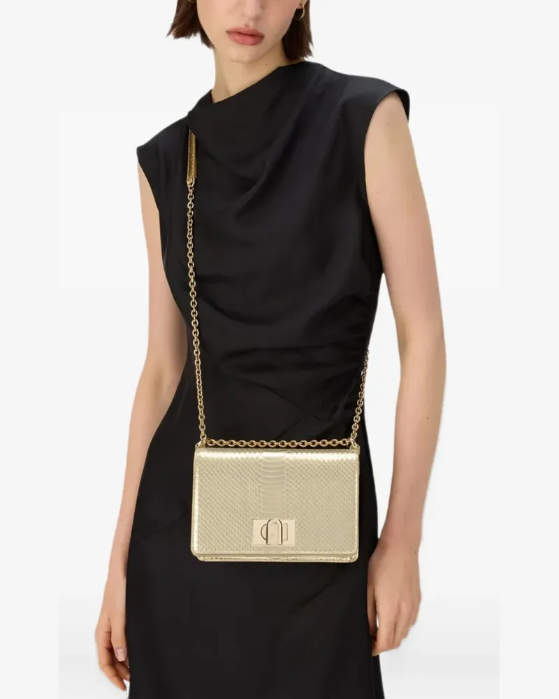 Furla 1927 crossbody mini bag - Gold Gold