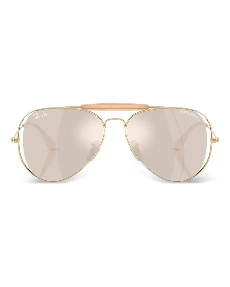 Ray Ban Arista Sonnenbrille - Gold Gold